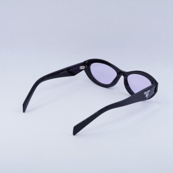 🕶️ New Prada PR26ZS 16K40J Sunglasses Black Frame, Violet Lenses - Picture 10 of 11
